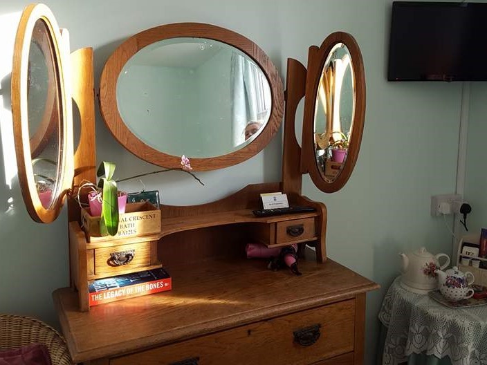 A guest room at White Guest House